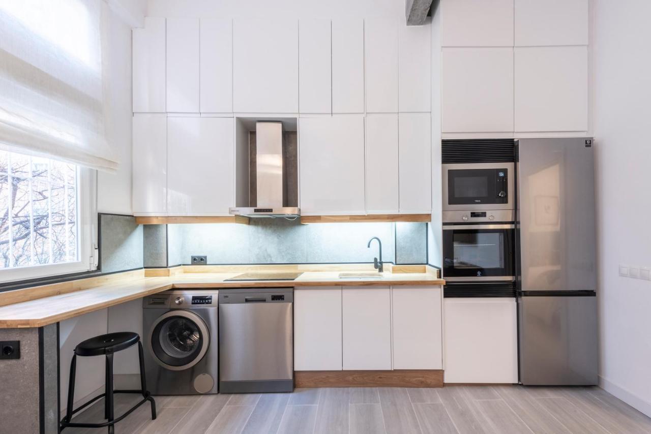 Ferienwohnung Apartamento Con Estilo En La Elipa Madrid Exterior foto